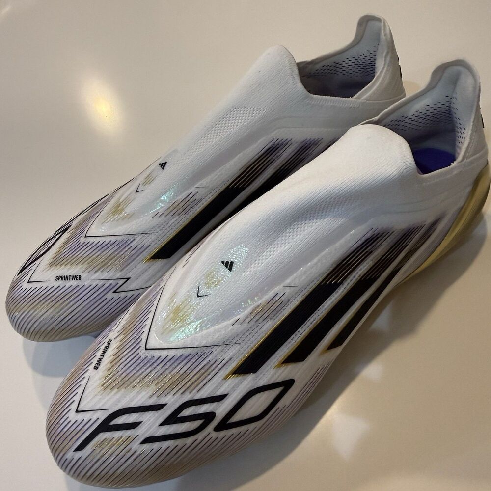 adidas Mens Cleats Size 10 F50 Elite Laceless FG Road To Glory Pack JH7625